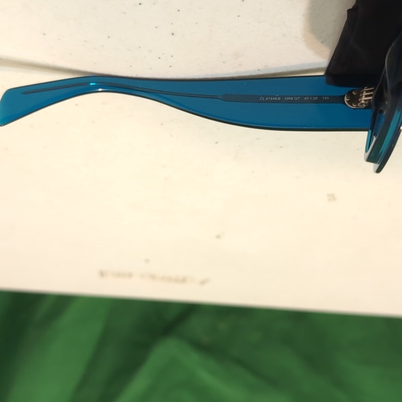 New Celine Paris women's designer blue frame sunglasses - Picture 6 of 10